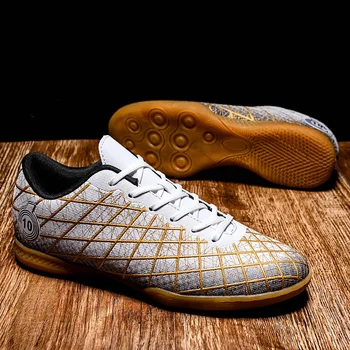 Высококачественные футбольные бутсы C.Тренировочная обувь для соревнований Ronaldo, противоскользящие износостойкие футбольные бутсы Fustal Chuteira Society.