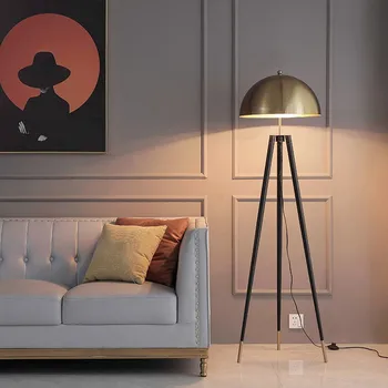 Торшер OROA Reeve Металлический, черный, золотой, грибовидный светильник для гостиной, настенный светильник для спальни, прикроватная лампа для гостиной