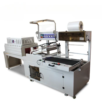 FQL450AL полностью автоматическая машина для запечатывания и резки термоусадочной пленки, машина для запайки пластика, упаковочная машина, посуда