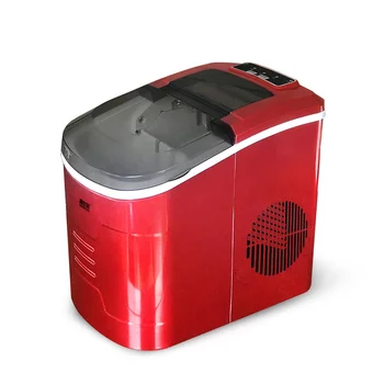 Хит продаж, маленькая портативная льдогенераторная машина с откидной крышкой из пластика большой емкости с решеткой для льда bullet 9 часто используется на домашних кухнях