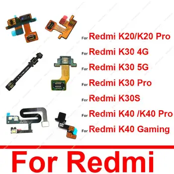 Вспышка Датчик Приближения Гибкий Кабель Для Xiaomi Redmi K20 K30 K40 Pro K30 K30S K40 Игровой Фонарик Микрофон Гибкие Детали