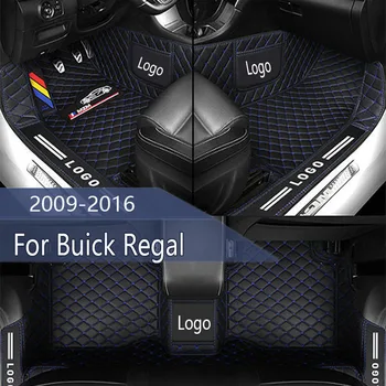 Автомобильные коврики для Buick Regal 2009 2010 2011 2012 2013 2014 2015 2016, Автомобильные накладки для ног, ковровое покрытие, Аксессуары для интерьера