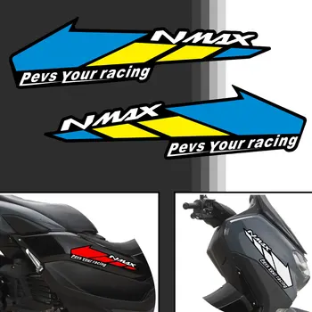 Светоотражающие Аксессуары для мотоциклов, наклейки на обтекатель кузова скутера, наклейки с логотипом, водонепроницаемые для YAMAHA nmax NMAX155ABS/125/160