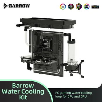 Комплект Водяного Охлаждения Barrow для Охлаждения Игровых ПК GPU Block CPU Cooler С Жидкостным Охлаждением Строительный Радиатор Резервуарный Насос Комплект
