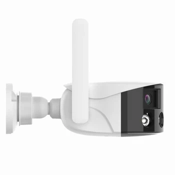 8-Мегапиксельная PTZ IP-камера Wifi Цветная ночного видения 180 ° Широкоугольные наружные камеры видеонаблюдения Angel 4MP CCTV