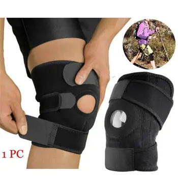 Регулируемые по высоте Пешие прогулки Спорт Согревающий бандаж для поддержки колена Защита от артрита Защита надколенника