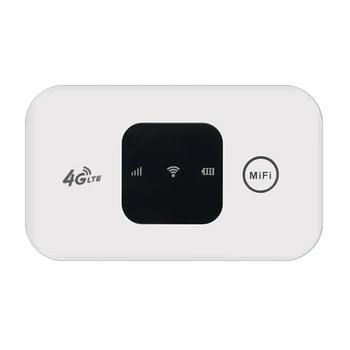 4G Wi-Fi Маршрутизатор Mifi 150 Мбит/с Wi-Fi Модем Автомобильный Мобильный Wi-Fi Беспроводная точка доступа Пластиковая Поддержка 10 Пользователей со слотом для sim-карты
