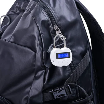 Горячий TTKK 3X Smart Time Lock с ЖК-дисплеем Time Lock USB Перезаряжаемый Временный Таймер, Навесной Замок, Электронный таймер для путешествий, Черный