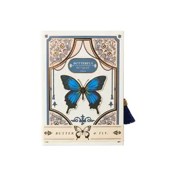 Сказочная бабочка Ретро Готический блокнот Художественная Изысканная ручная книга Girl Simple ins Ручная книга блокноты и журналы