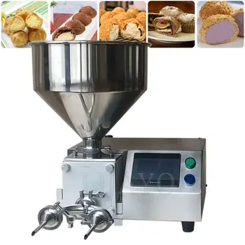 Коммерческая машина для розлива хлеба, шоколадного джема, машина для впрыска слоеного крема