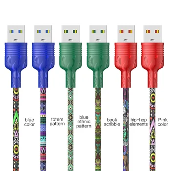 Цветной провод 3,2 А, быстрая зарядка, шнур высокоскоростной передачи данных, USB-кабель Type-C, зарядное устройство, кабель для передачи данных