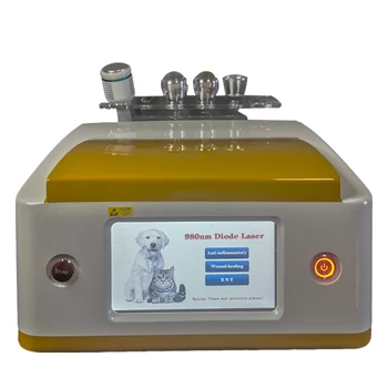Портативный лазерный медицинский инструмент Ветеринарный аппарат для хирургической лазерной терапии заболеваний животных Ветеринарное оборудование для лазерной терапии