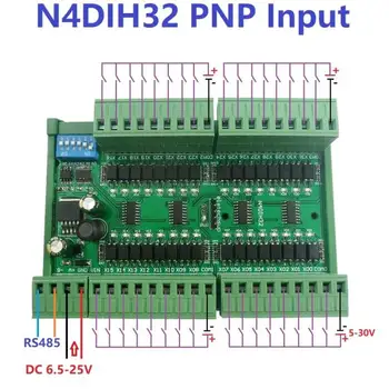 N4DIH32 N4DIM32 32-канальный контроллер ввода-вывода RS485 El-et-ech-sup