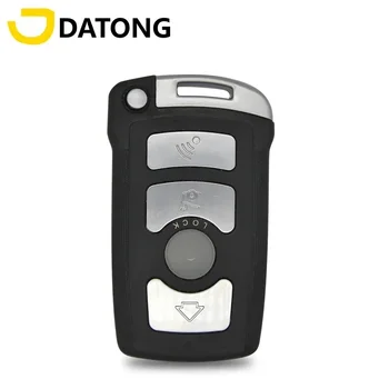Datong World Car Remote Key Shell Чехол Для BMW CAS1 1 3 5 6 7 Серии E90 E91 E92 E60 с 4 Кнопками Auto Smart Replace Blank