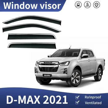 Для D-MAX RT RG Оконный козырек, защита от непогоды, дефлектор бокового стекла, защита от непогоды на лобовом стекле автомобиля, автомобильные аксессуары