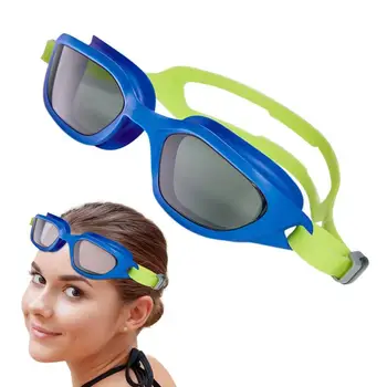 Защитные очки для плавания, очки для взрослых женщин, очки для плавания, Широкий угол обзора 180 градусов, 3D конструкция присоски Обеспечивает плотную посадку для