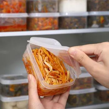 Упаковка для замороженного мяса В холодильнике Коробка для сохранения свежести Морозильная камера Для хранения на кухне Подсетка Для приготовления пищи Герметичные коробки для пищевых продуктов
