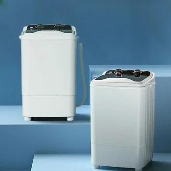 Стиральная машина большой емкости Для стирки в общежитии, Одноцилиндровая полуавтоматическая маленькая мини-прачечная lavadora