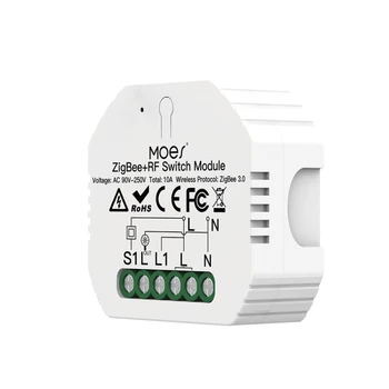 Умный светодиодный диммер Wi-Fi Smart Life / Tuya APP с дистанционным управлением, 1/2-позиционный переключатель, работает с Alexa Echo Home