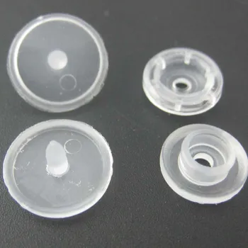 NBNOOG 12 мм Прозрачная Цветная пластиковая застежка T5, кнопки-защелки, 50 комплектов Аксессуаров для одежды