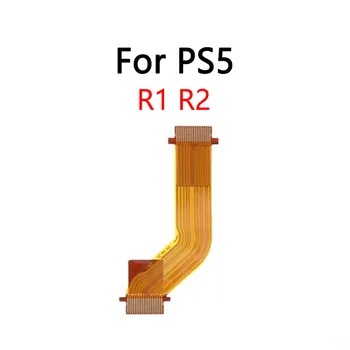 10 шт./лот для Playstation 5 Кабель сенсорной платы 18-контактный PCB с двумя сенсорными лево-правыми ленточными кабелями Контроллер PS5 L R Кабель для кнопок-ключей