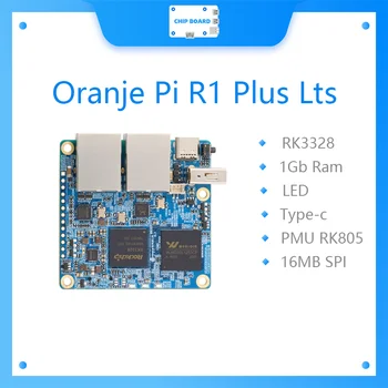 Orange Pi R1 Plus Lts с 1 ГБ оперативной памяти, Gebruikt Rockchip RK3328, одноплатный компьютер с открытым исходным кодом