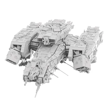 Серия MOC Space War космический корабль Arestia коммерческий космический корабль Детские игрушки-головоломки Рождественские подарки