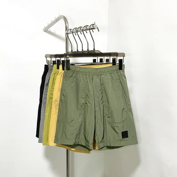 высококачественные спортивные шорты в летнем стиле для мужчин и женщин, быстросохнущие повседневные шорты с вышивкой значка компаса
