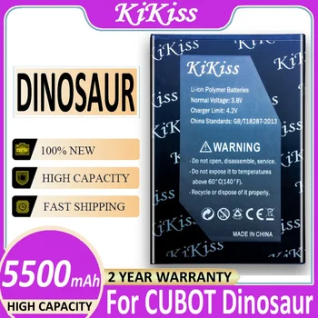 KiKiss Новый аккумулятор CUBOT Dinosaur на 5500 мАч для резервного копирования мобильного телефона CUBOT Dinosaur