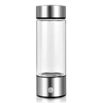 Титановая портативная чашка для воды с высоким содержанием водорода, Генератор ионизатора воды, супер антиоксиданты, ОВП, Водород, 420 мл