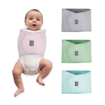 Ремень для пеленания ребенка Защищает живот, Регулируемые руки, одеяло для новорожденных, безопасность кроватки, Хороший сон для детей 0-6 м