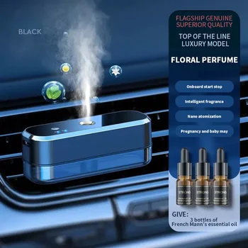 Диффузор эфирного масла, умный автомобильный диффузор, освежитель воздуха, Подвесной увлажнитель воздуха, вентиляционный диффузор, Автомобильные духи, Ароматерапия