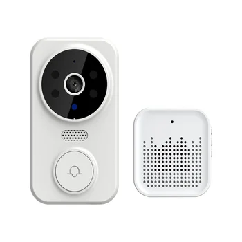 Умный дверной звонок - Умный беспроводной дистанционный интеллектуальный визуальный дверной звонок, ночное видение Home HD