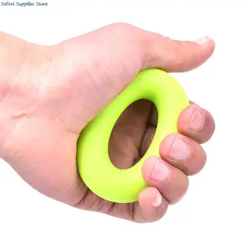 Резиновое кольцо для захвата рук, силовой тренажер для тренировки мышечной силы, тренажер для тренажерного зала, эспандер для усиления захвата, кольцо для пальцев диаметром 7 см