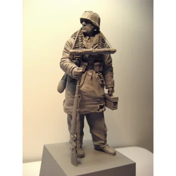Фигурка из смолы 1/16 GK, военная тематика, комплект в разобранном виде и неокрашенный