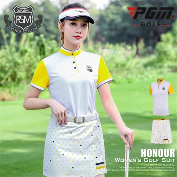Размеры S/M/L/XL Женская короткая юбка для гольфа PGM, женская дышащая одежда для гольфа для спорта и отдыха