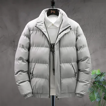 Зимние мужские куртки Пуховики Утепляют мужские зимние куртки, пальто-ветровки, мужские пуховики-карго большого размера, пальто-пуховик
