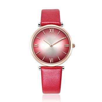№ 2 женские брендовые часы Fashon с кожаным ремешком повседневные наручные часы