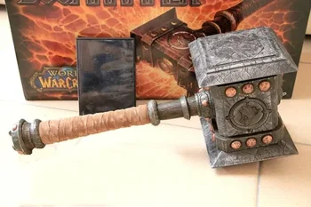[Забавно] Масштаб 1:1 58 см моделирование WOW Ogrim Doomhammer оружие из смолы модель для взрослых детей коллекция игрушек для косплея подарок