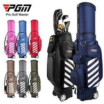 Стандартная сумка PGM со шкивом, авиационная сумка, сумка для гольфа, многофункциональная телескопическая сумка для мяча