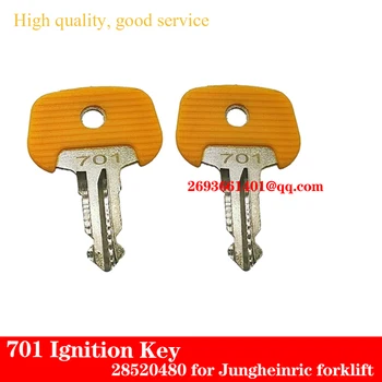 2 ШТ Ключ 701 / ключ зажигания вилочного погрузчика 28520480 для грузовиков Jungheinrich.