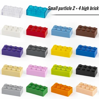 20шт Строительных блоков Small Particle Высотой 3001 мм 2x4, совместимых с творческими подарочными блоками, игрушками-замками