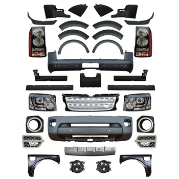 Полный комплект обвесов для лица, включая фары и задний фонарь, передний Бампер для Range Rover Discovery От LR3 ДО LR4