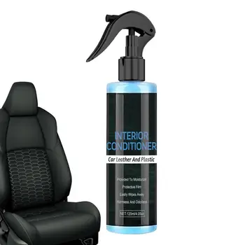Средство для чистки кожи в салоне автомобиля Super Cleaner Пена для чистки кожи Спрей 120 мл Распыляемое средство для чистки кожи Эффективный автомобиль
